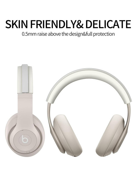 Funda de Silicona para Auriculares Beats Studio Pro - Albaricoque