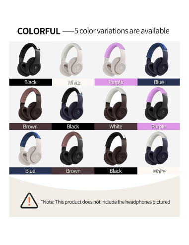 Funda de Silicona para Auriculares Beats Studio Pro - Albaricoque