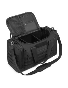 Bolsa de viaje táctica BISKLNDN 45L impermeable negra