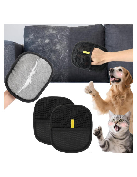 Guantes Mity Rain 2PCS para Remover Pelo de Mascota Ecológicos Guantes Mity Rain 2PCS para Remover Pelo de Mascota Ecológicos