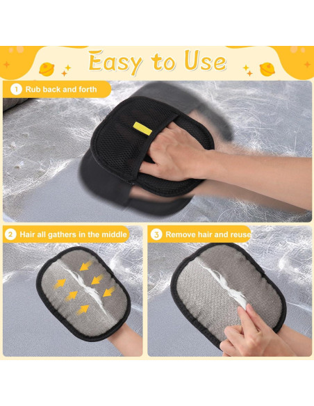 Guantes Mity Rain 2PCS para Remover Pelo de Mascota Ecológicos Guantes Mity Rain 2PCS para Remover Pelo de Mascota Ecológicos