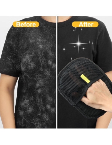 Guantes Mity Rain 2PCS para Remover Pelo de Mascota Ecológicos