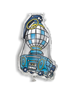 Globo de Foil Gigante Autobús de Batalla Fortnite 68.58 cm