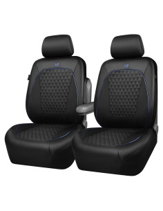 Fundas de Asiento de Coche CAR PASS Neopreno PU 2 Piezas