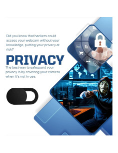 Cubierta Deslizante para Webcam NXVX - 2 Paquete Ultra Fina 2