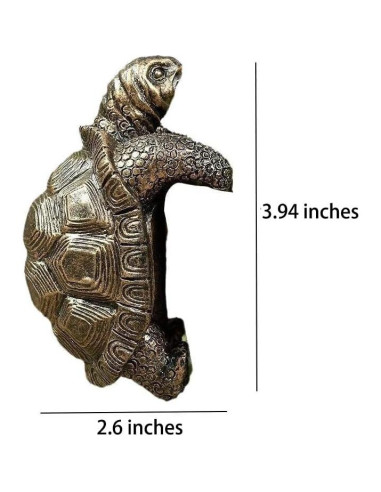 Colgador de Macetas Tortuga Rltshido 10.9 cm Resina Duradera