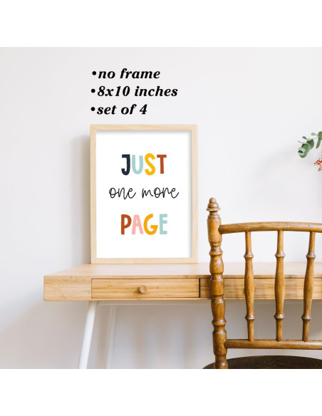 Pósters de Lectura Boat Wades - Set de 4 Sin Marco 20x26 cm Pósters de Lectura Boat Wades - Set de 4 Sin Marco 20x26 cm