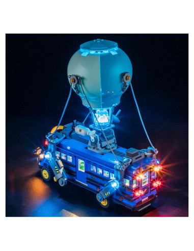 Kit de Luz LED para Lego 77073 Battle Bus Fortnite