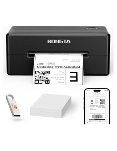 Impresora Térmica de Etiquetas Rongta 4x6 Inalámbrica Bluetooth