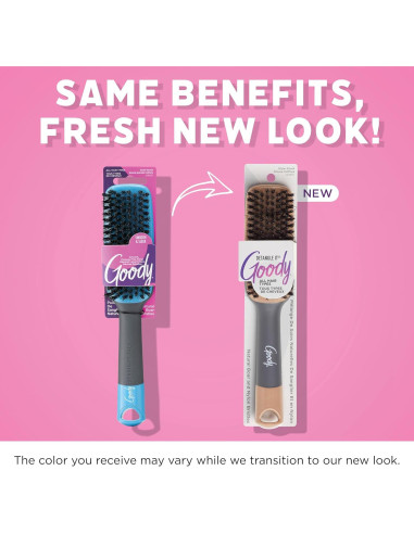 Cepillo Desenredante Goody de Cerdas de Jabalí 21.5cm
