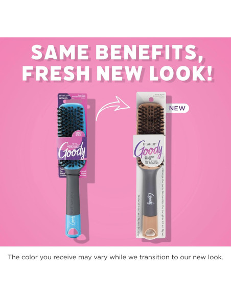 Cepillo Desenredante Goody de Cerdas de Jabalí 21.5cm