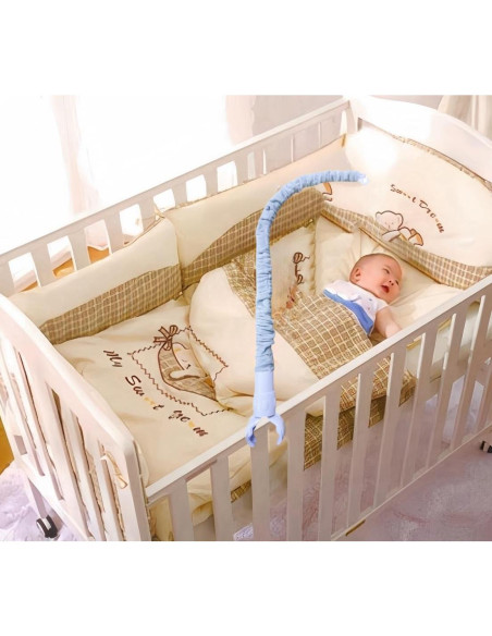 Brazo Móvil para Cuna Accfore Ajustable con Funda Gris