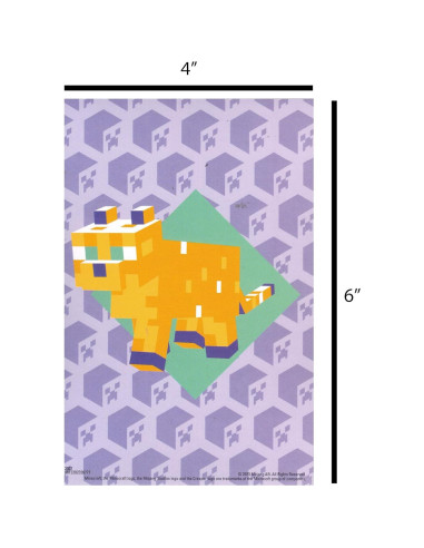 Conjunto Fiesta Minecraft - 24 Lápices y 24 Mini Pósters