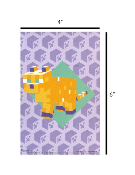 Conjunto Fiesta Minecraft - 24 Lápices y 24 Mini Pósters