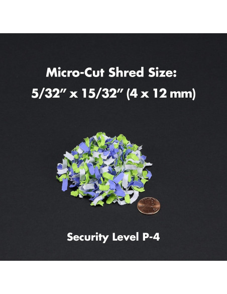 Destructora de Papel Aurora AU1580MA Micro-Corte 15 Hojas