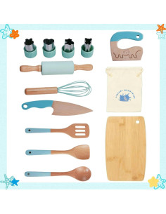 Juego de Cuchillos Seguros para Niños Liberal Brightdeer 13 PCS 2