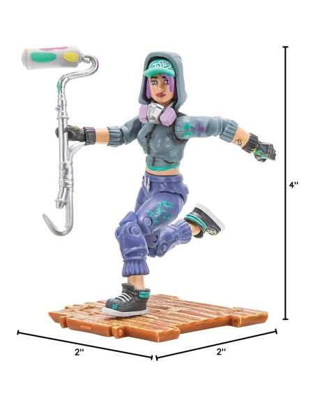 Figura de Acción Teknique Fortnite Jazwares 10.16 cm
