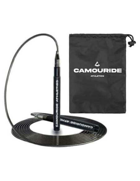 Cuerda de Salto Camouride Athletics con Sistema Auto-Bloqueante