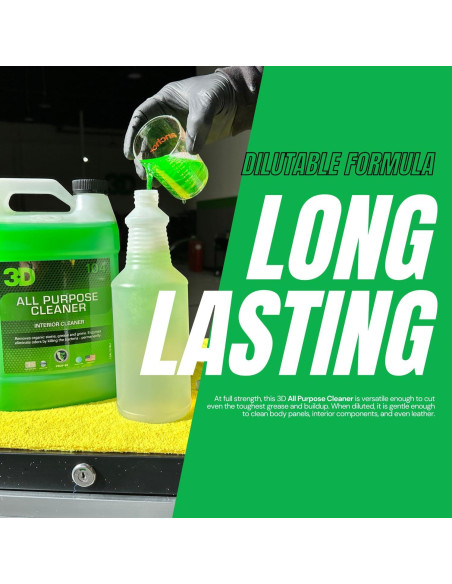 Limpiador Multiusos 3D - 16 oz (0.45 kg) para Interiores y Exteriores