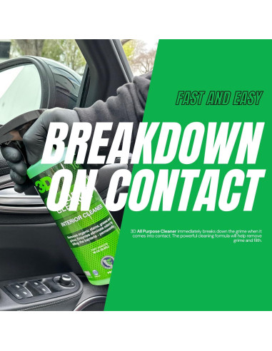 Limpiador Multiusos 3D - 16 oz (0.45 kg) para Interiores y Exteriores