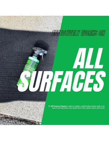 Limpiador Multiusos 3D - 16 oz (0.45 kg) para Interiores y Exteriores