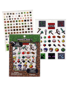 Libro de Stickers Minecraft TUGOKU para Niños - 300 Stickers 2