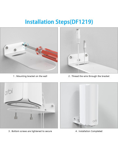 Soporte de Montaje en Pared VOMENC para WiFi 7 Orbi RBE770