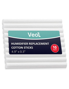Filtros de Algodón para Humidificador Veol HCS-V-002 - Paquete de 10