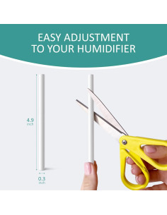 Filtros de Algodón para Humidificador Veol HCS-V-002 - Paquete de 10 2