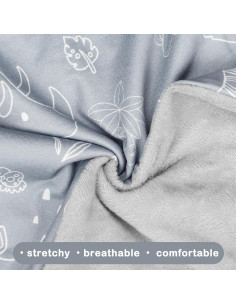 Funda de Almohada de Lactancia DILIMI Dinosaurio Suave y Transpirable 2