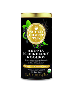 Té Rooibos Probiotico El Republicano del Té Aronia y Sáuco 36u