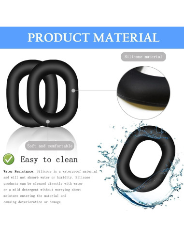 Funda de Silicona Adhiper para Auriculares Sony WH-1000XM5