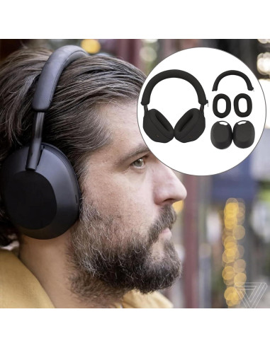 Funda de Silicona Adhiper para Auriculares Sony WH-1000XM5