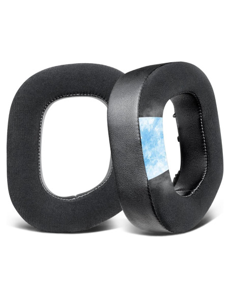 Almohadillas de Enfriamiento de Gel SOULWIT para Corsair HS80 - Negro