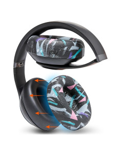 Cubiertas de Silicona SweatZ para Auriculares Beats Studio Pro - Negro