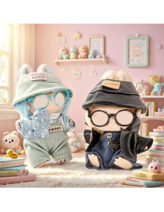 Conjunto de Accesorios para Muñecas WALLFID 17cm Azul 2