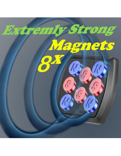 Soporte Magnético para Teléfono TECOTEC 30.48 cm con Ventosa 2