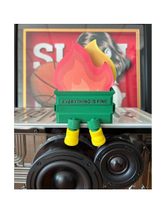 Notas Adhesivas de Fuego Infmetry 300 Hojas con Patas 2