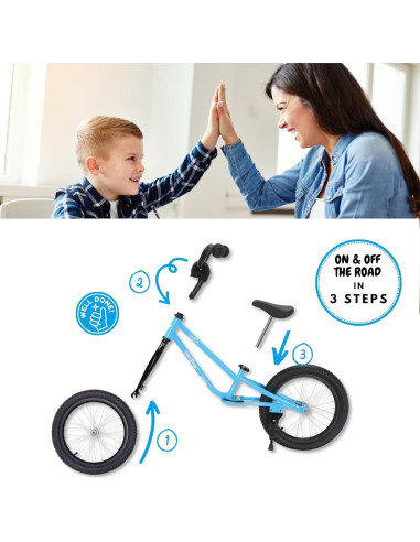 Bicicleta de Equilibrio BICYSTAR 16" Ajustable para Niños