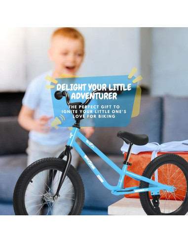 Bicicleta de Equilibrio BICYSTAR 16" Ajustable para Niños