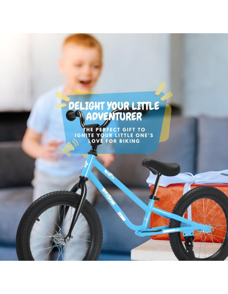 Bicicleta de Equilibrio BICYSTAR 16" Ajustable para Niños