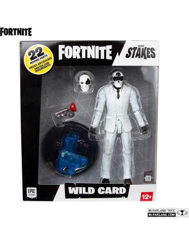 Figura de Acción McFarlane Fortnite Wildcard Premium 22 Puntos