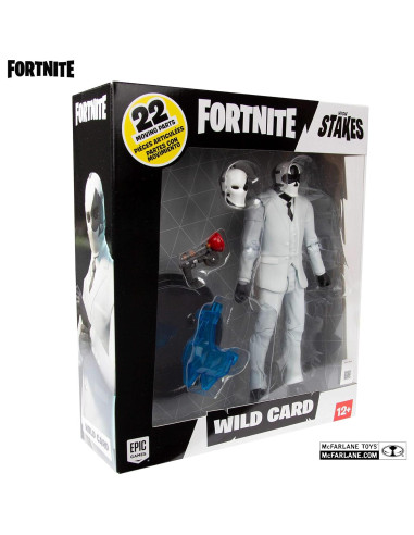 Figura de Acción McFarlane Fortnite Wildcard Premium 22 Puntos