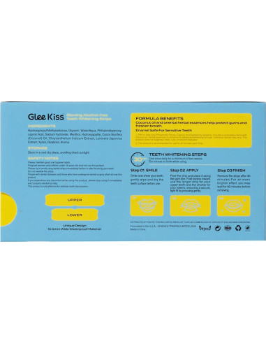 Tiras Blanqueadoras de Dientes FANYEE 28 Tiras Sabor Té Jazmín