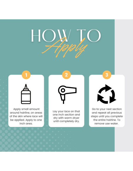 Gel de Encaje Sin Adhesivo Liquid Gold 118.3 ml - El Diagrama del Cabello