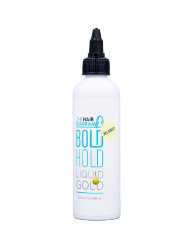 Gel de Encaje Sin Adhesivo Liquid Gold 118.3 ml - El Diagrama del Cabello