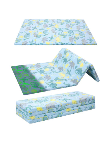 Colchón Futón Plegable MeMoreCool 1.83x1.22m para Niños