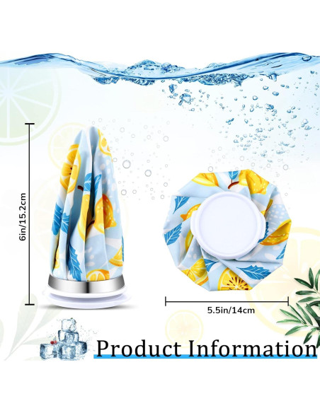 Bolsa de Hielo Reutilizable Honoson 5.5" Fría y Caliente