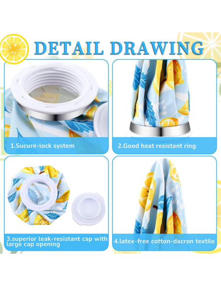 Bolsa de Hielo Reutilizable Honoson 5.5" Fría y Caliente