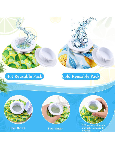 Bolsa de Hielo Reutilizable Honoson 5.5" Fría y Caliente